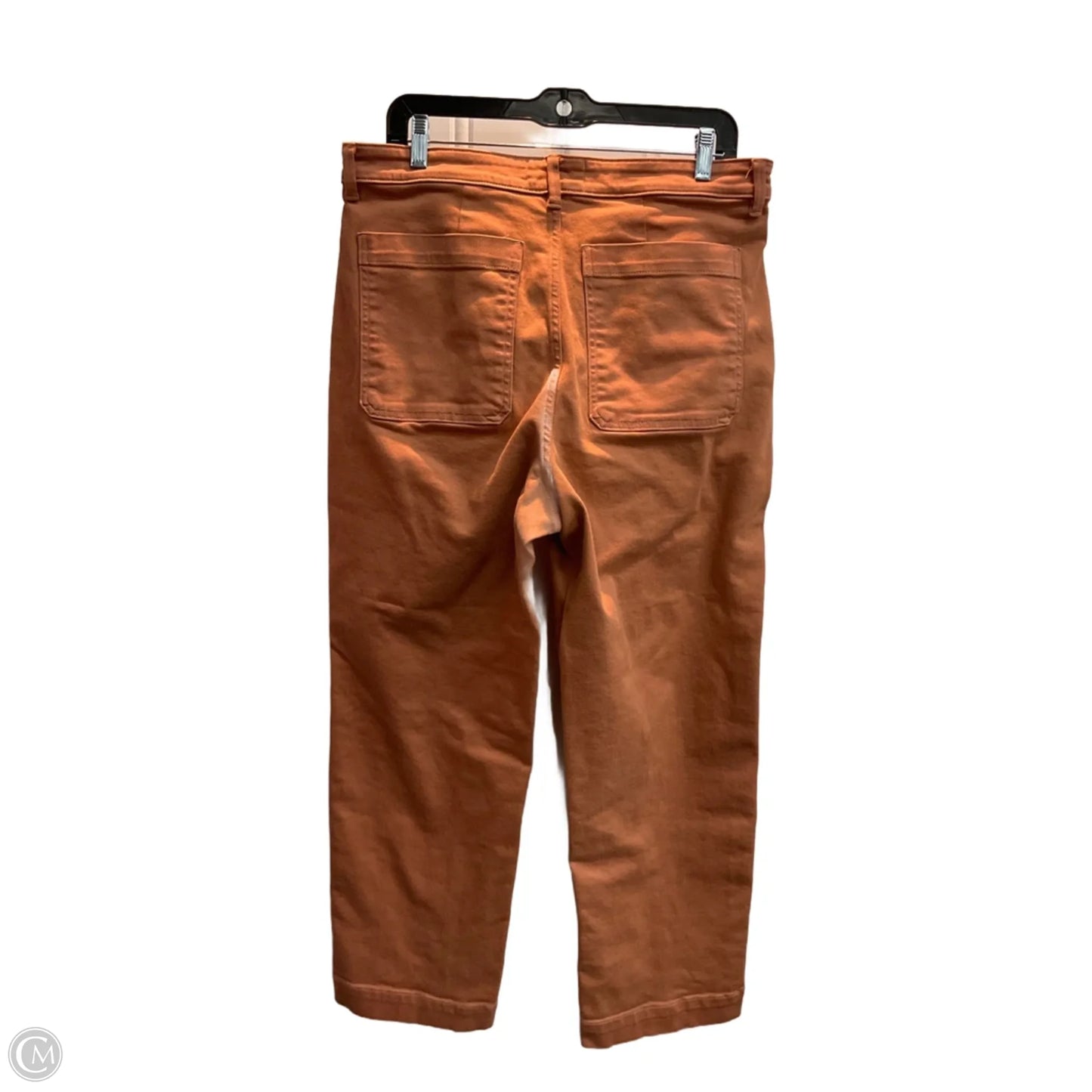 Jeans Straight By Everlane In Orange, Size: 14