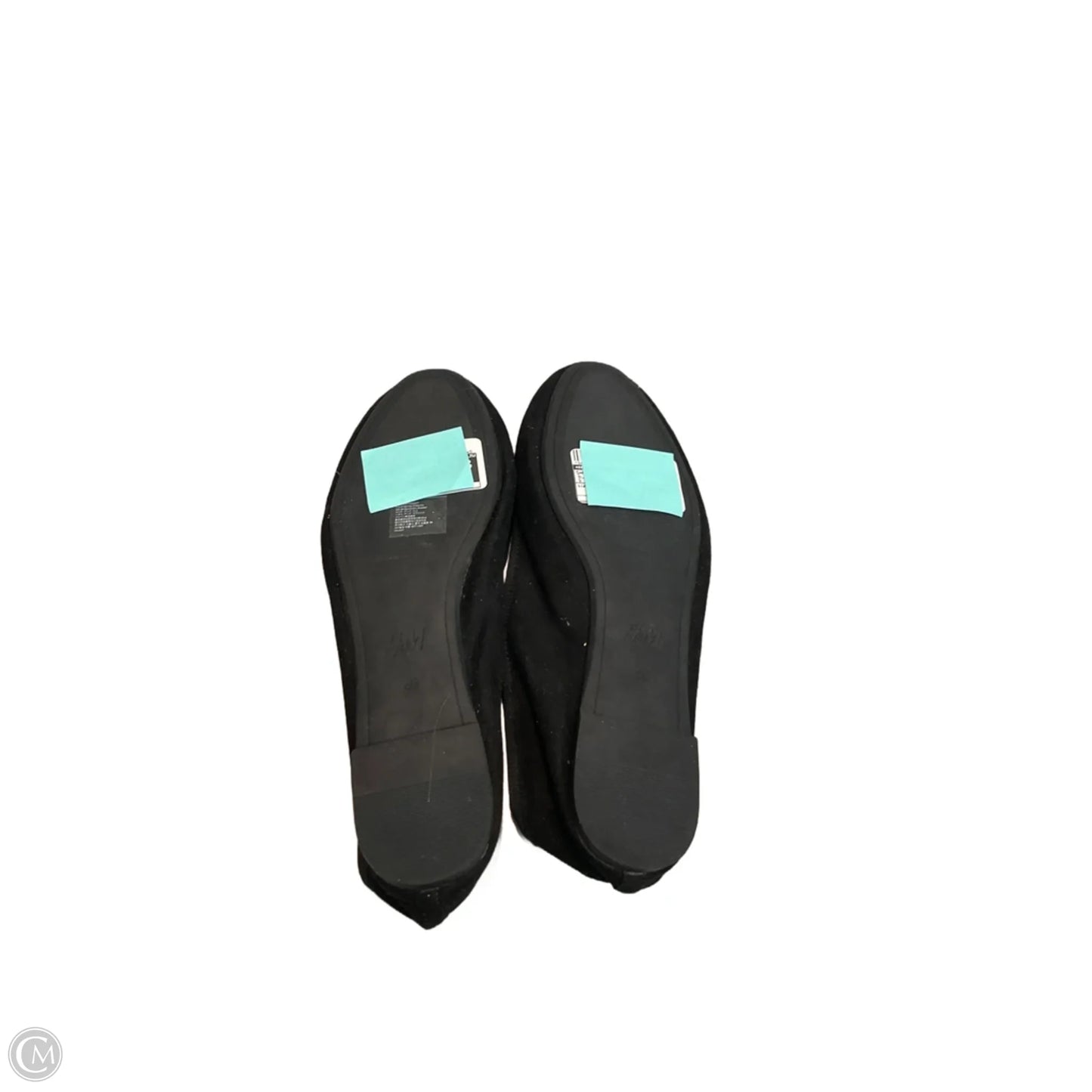 Shoes Flats By H&m In Black, Size: 9