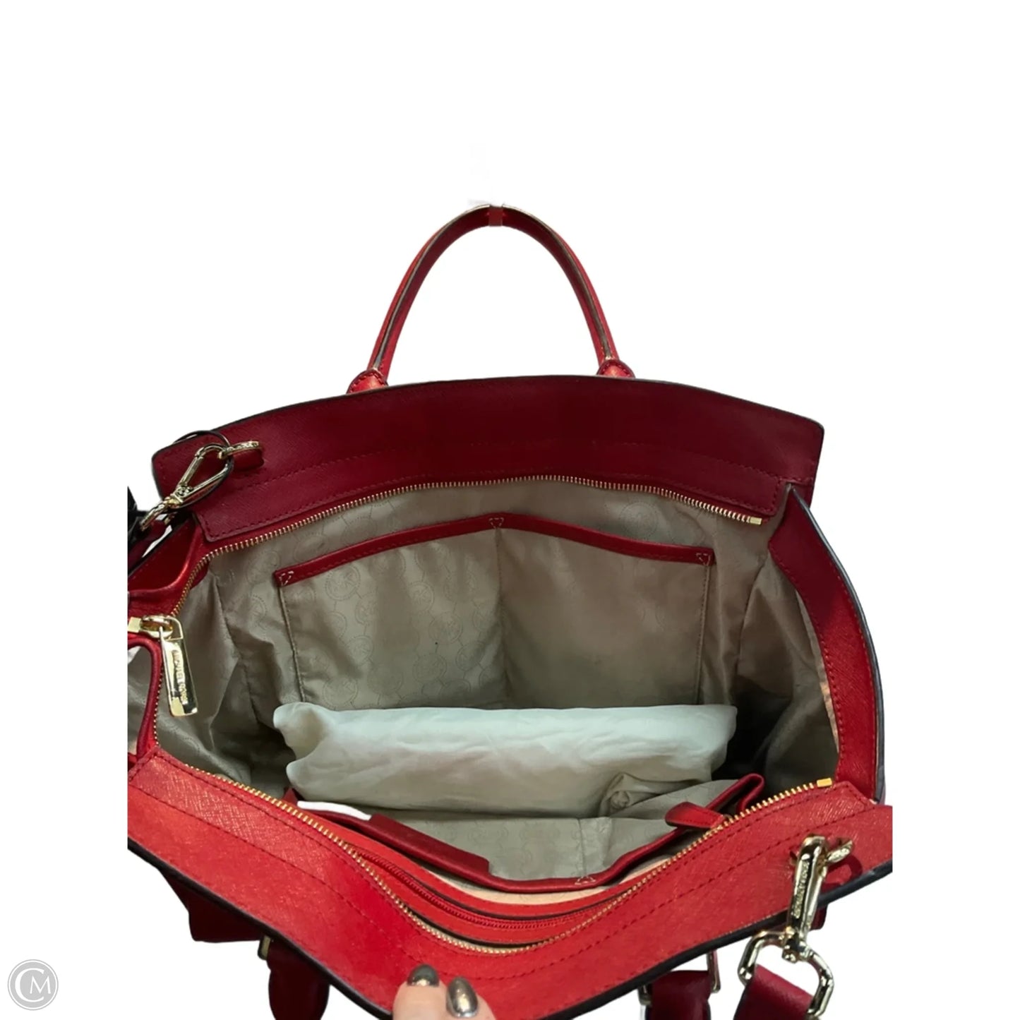 Handbag Designer By Michael Kors, Size: Medium