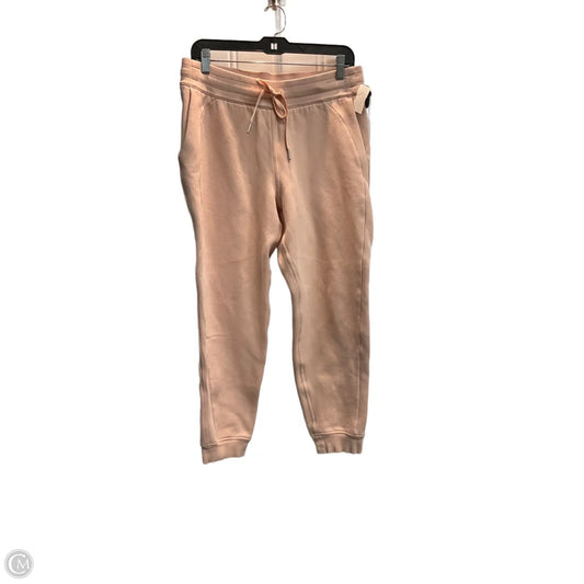 Athletic Pants By Lululemon In Peach, Size: M