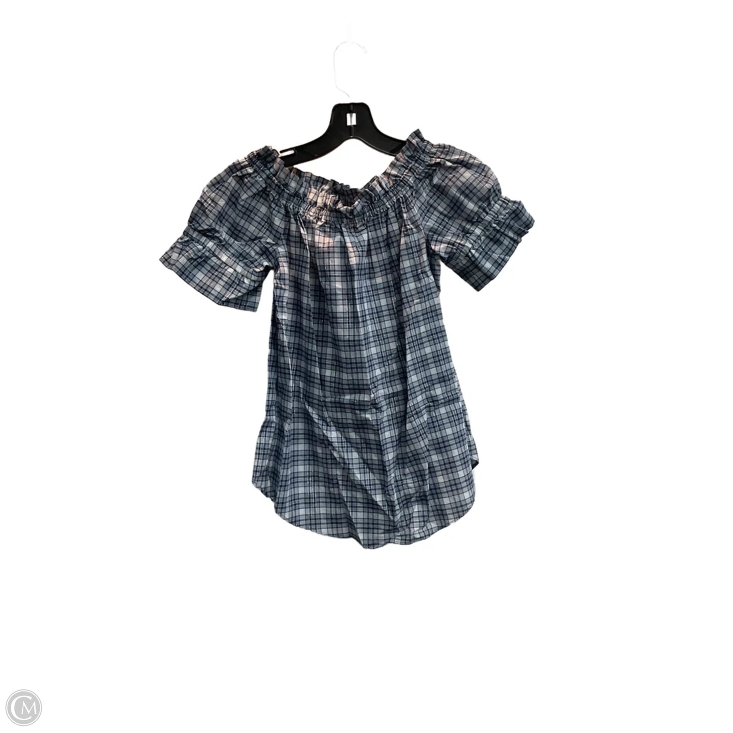 Top Short Sleeve By Michael By Michael Kors In Blue, Size: Xs
