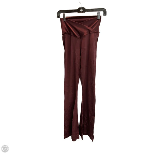 Athletic Pants By Aerie In Maroon, Size: M