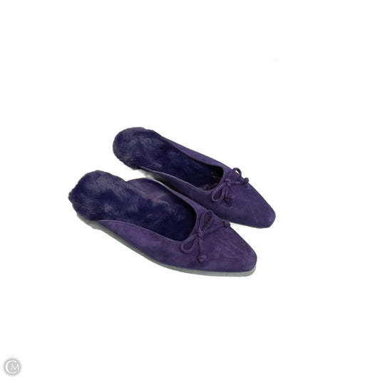 Shoes Flats By Chicos In Navy, Size: 6.5