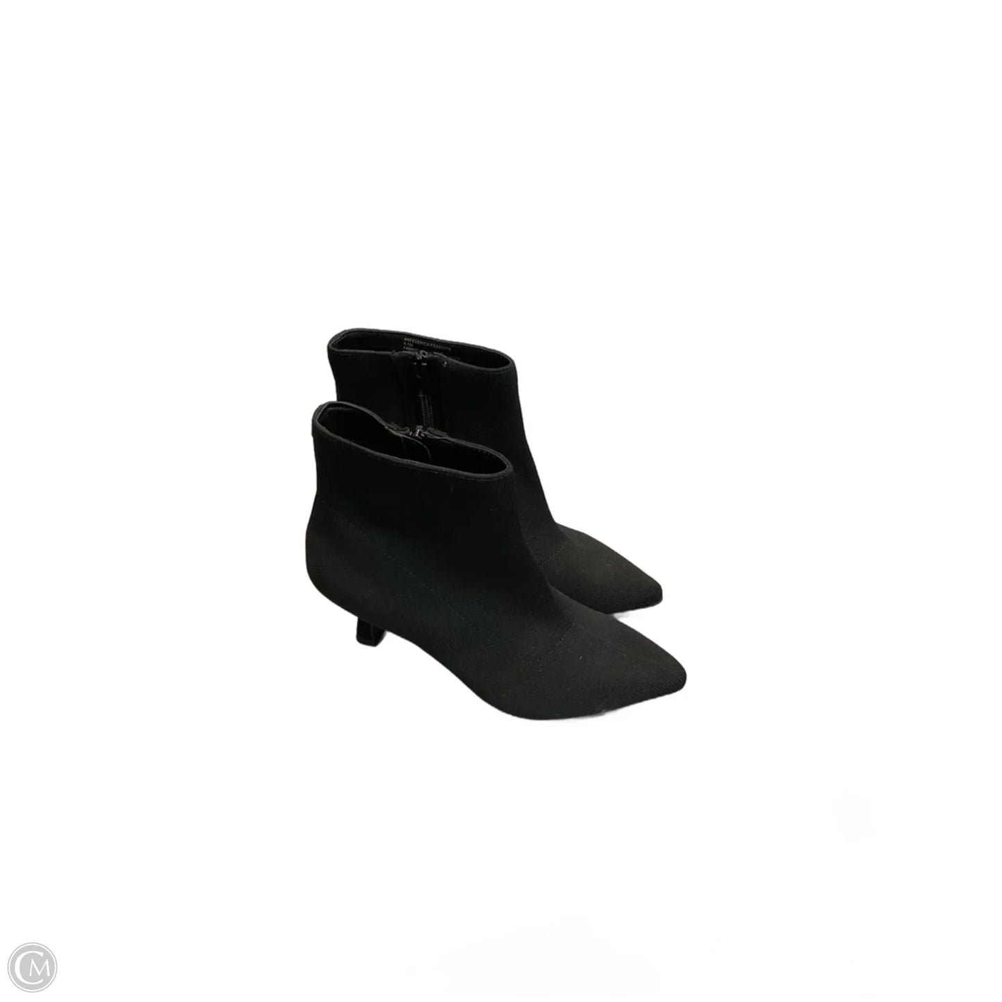Boots Ankle Heels By Anne Klein In Black, Size: 6.5