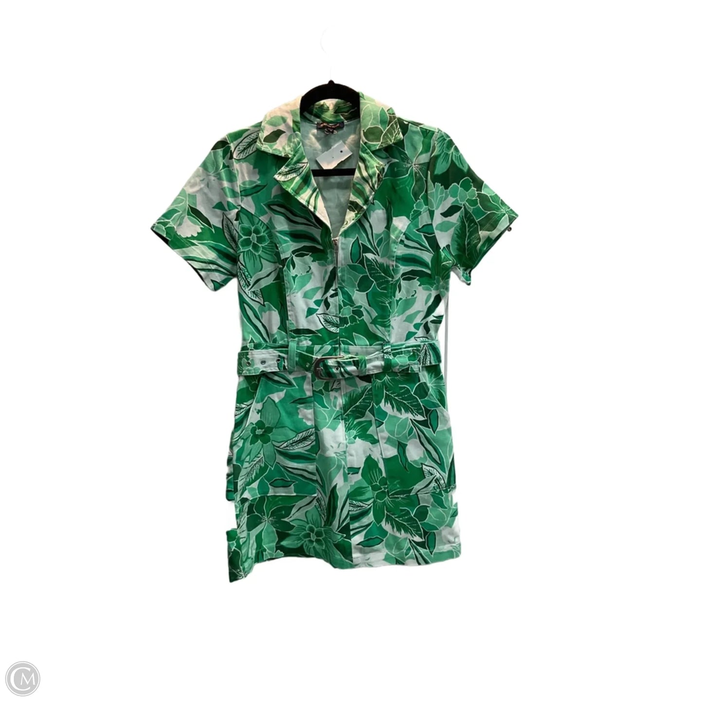 Dress Casual Midi By Skies Are Blue In Green, Size: S