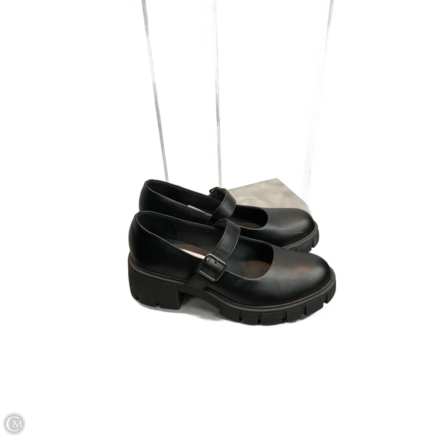 Shoes Heels Block By Madden Nyc In Black, Size: 8