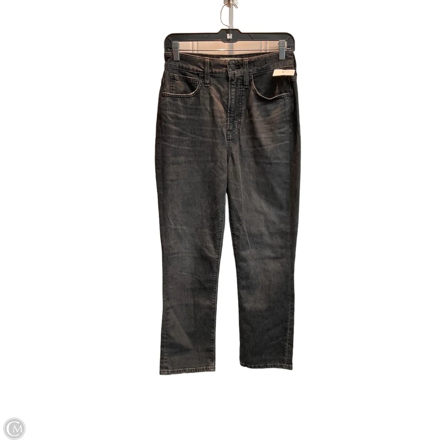 Jeans Skinny By Madewell In Black, Size: 0
