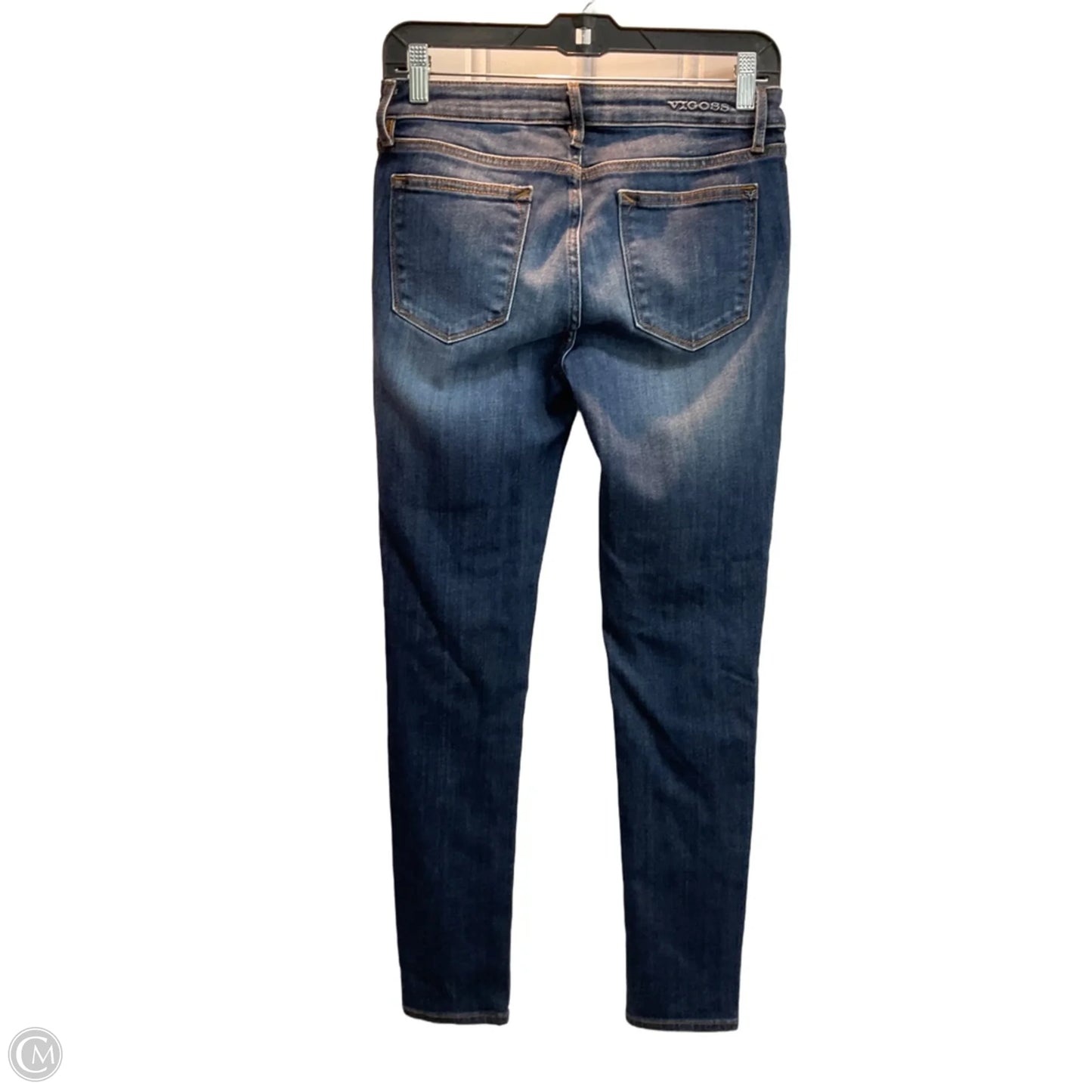 Jeans Skinny By Vigoss In Blue, Size: 4