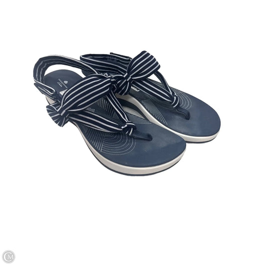 Sandals Sport By Clarks In Navy, Size: 11