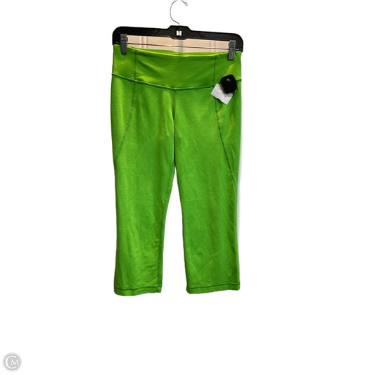 Athletic Capris By Lululemon In Green, Size: S