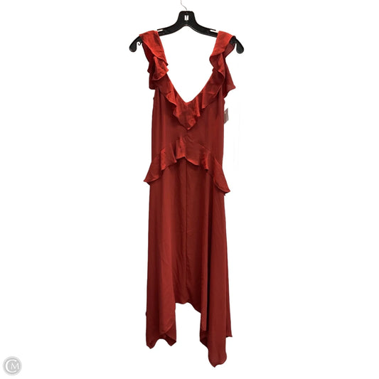 Dress Party Long By Bcbgmaxazria In Red, Size: Xs