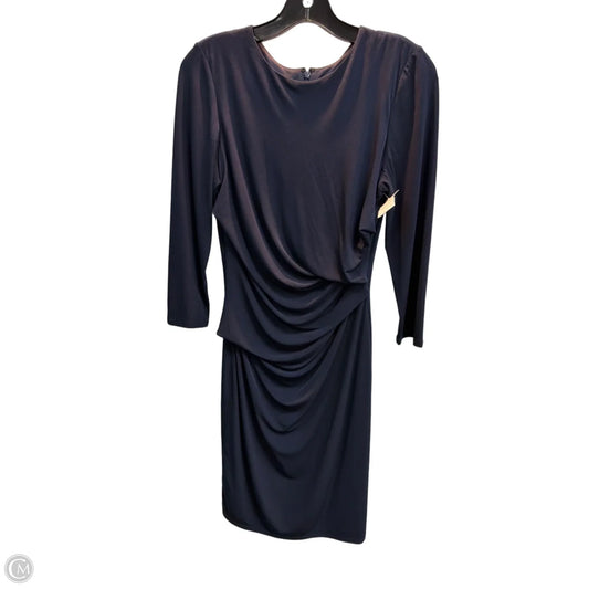 Dress Party Midi By Vince Camuto In Navy, Size: M