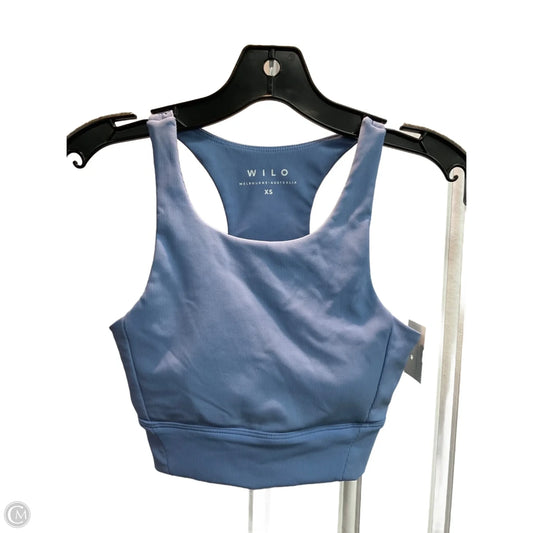 Athletic Bra By Wilo In Blue, Size: Xs