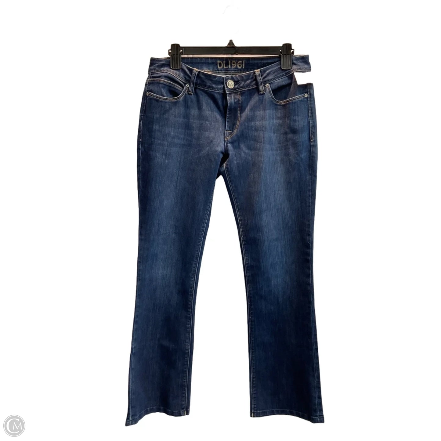 Jeans Straight By Dl1961 In Blue, Size: 12