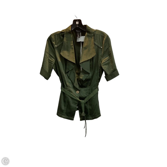 Top Short Sleeve By White House Black Market In Green, Size: S
