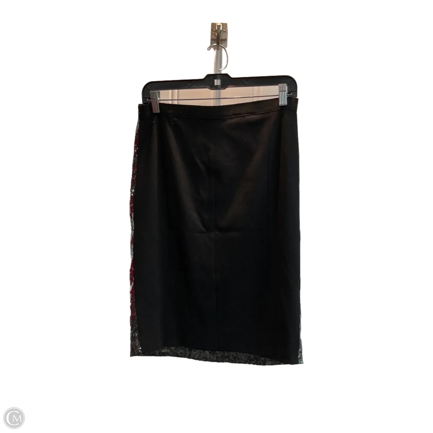 Skirt Luxury Designer By Moschino In Black, Size: 10