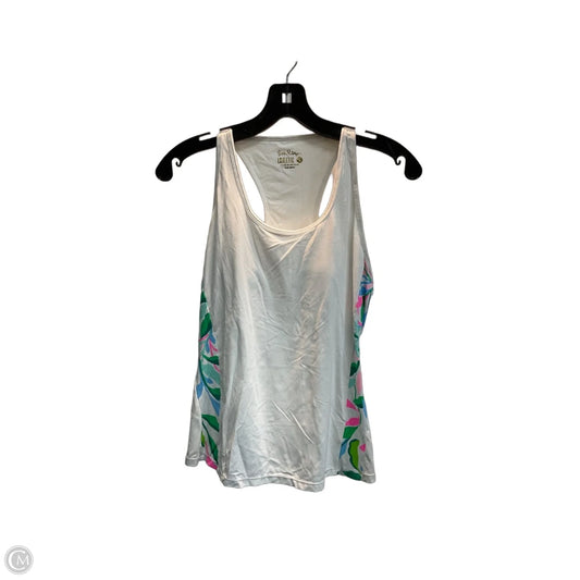 Top Sleeveless Designer By Lilly Pulitzer In White, Size: S
