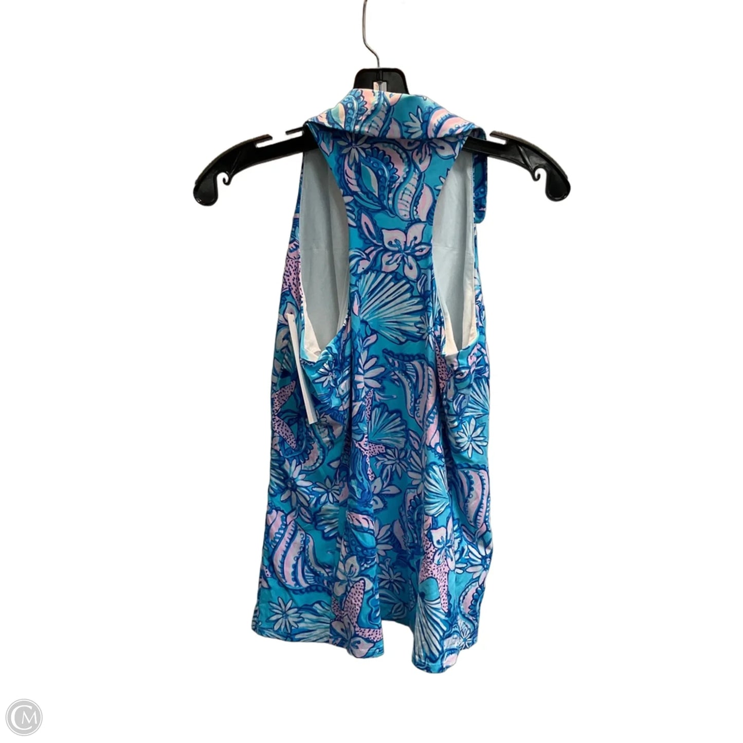 Top Sleeveless Designer By Lilly Pulitzer In Blue, Size: S