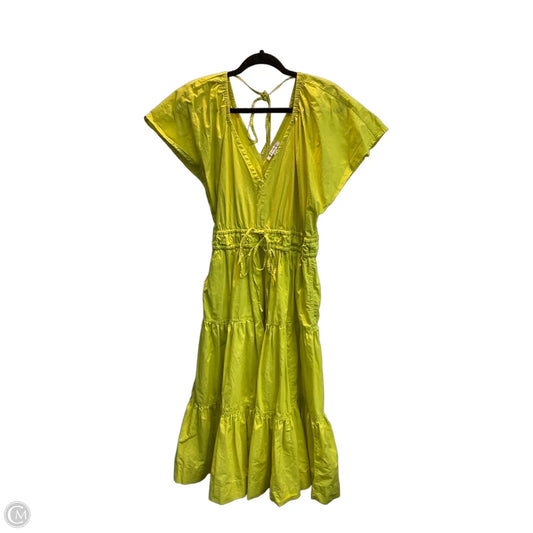 Dress Casual Maxi By Free Assembly In Yellow, Size: L