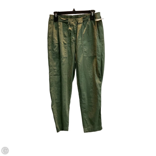 Pants Linen By Eileen Fisher In Green, Size: 2
