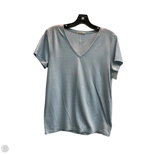 Top Short Sleeve Basic By Marine Layer In Blue, Size: L