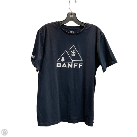 Top Short Sleeve Basic By Helly Hansen In Navy, Size: M