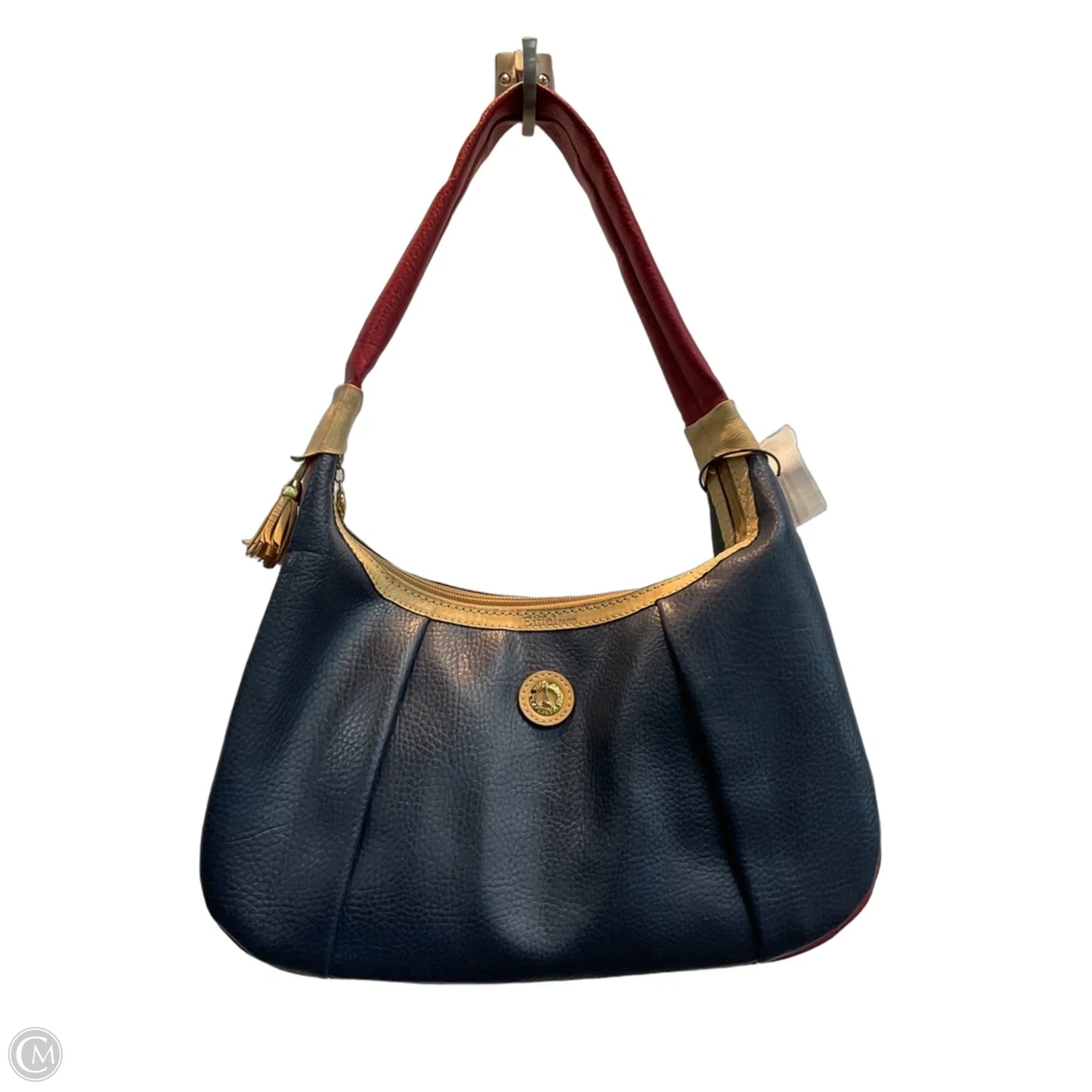 Handbag Leather By Cmc, Size: Medium