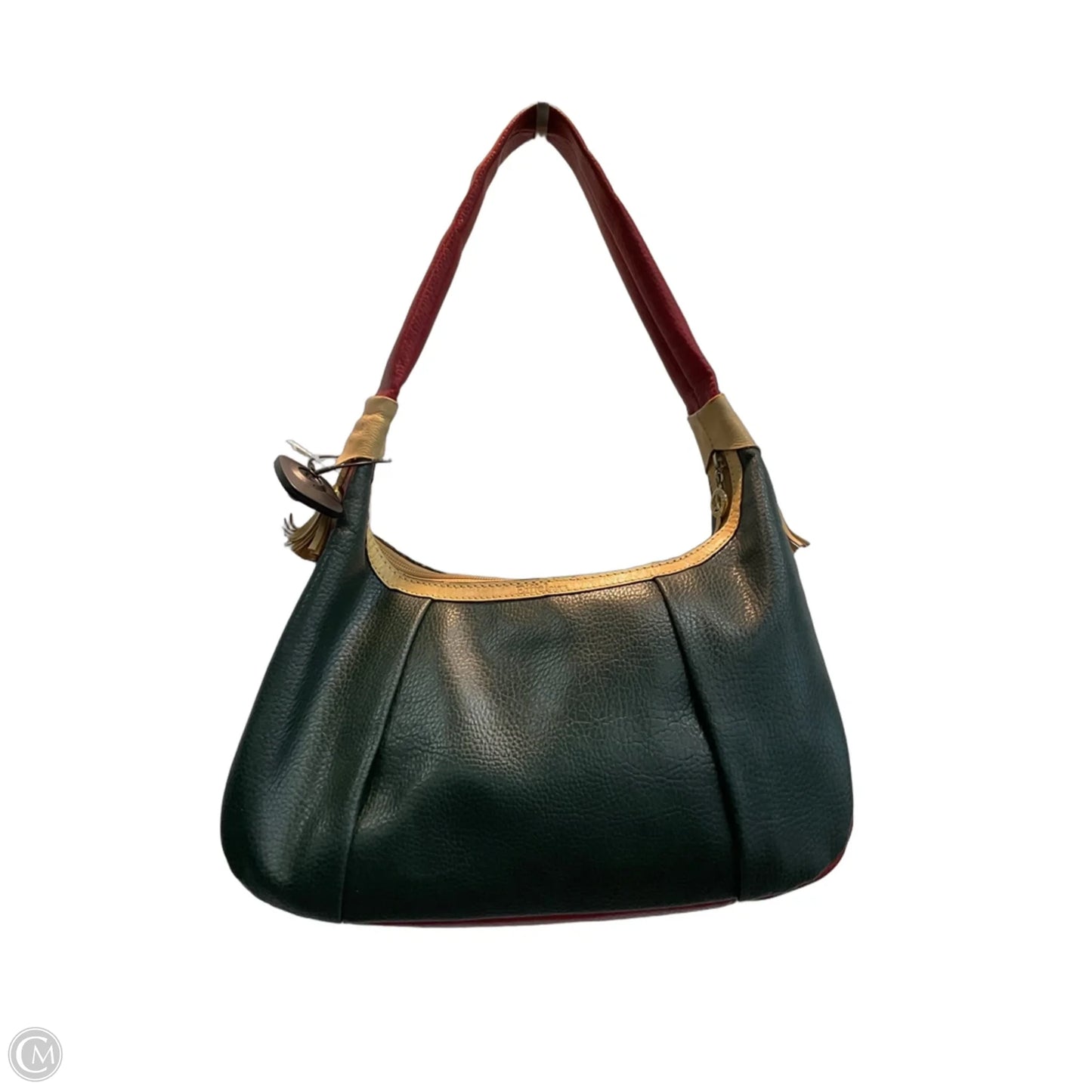 Handbag Leather By Cmc, Size: Medium