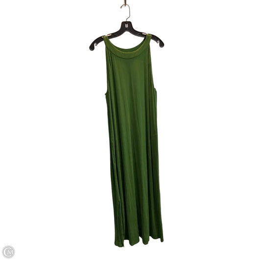 Dress Casual Maxi By J. Jill In Green, Size: Xl