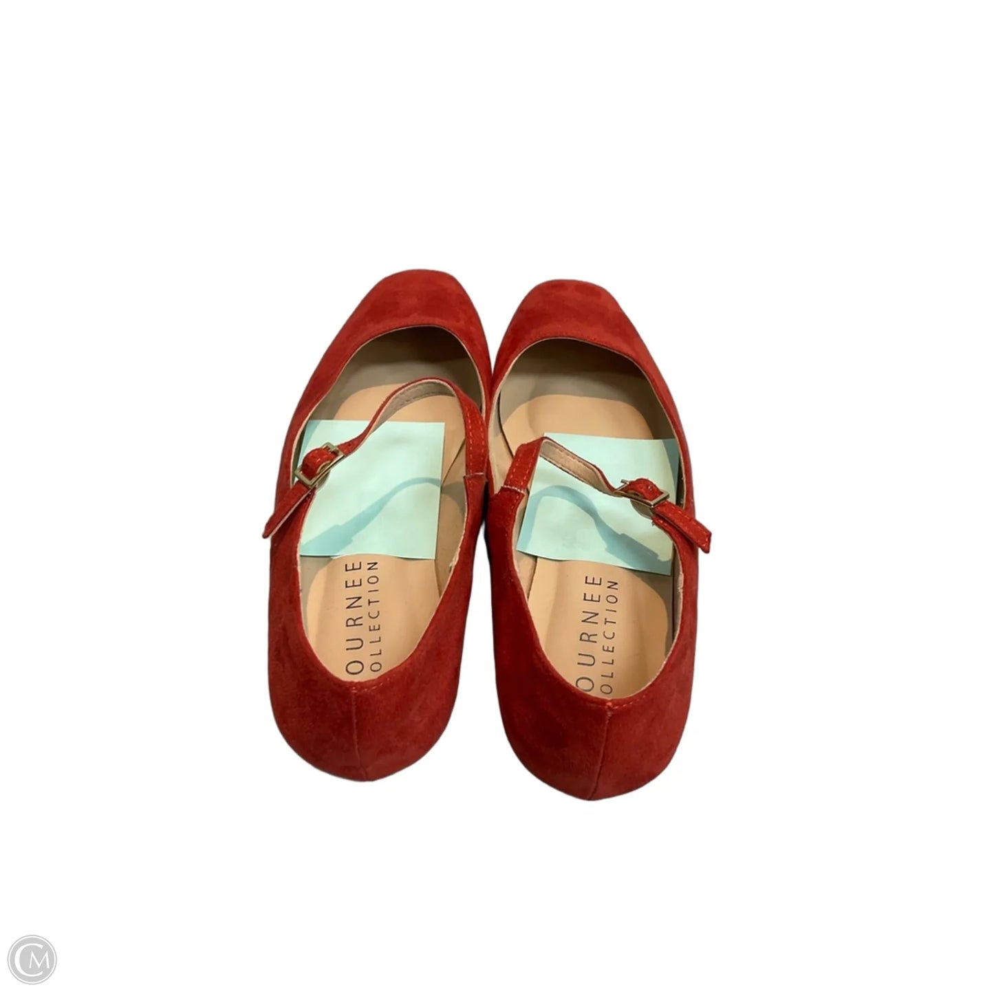 Shoes Flats By Journee In Red, Size: 10