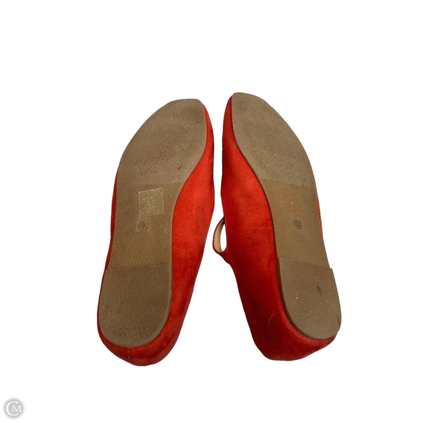 Shoes Flats By Journee In Red, Size: 10