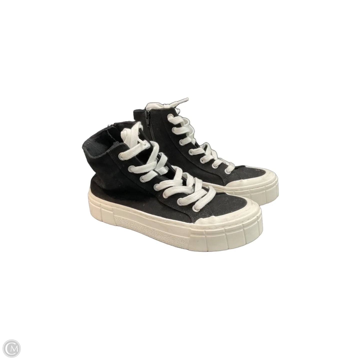 Shoes Sneakers By Mad Love In Black, Size: 9