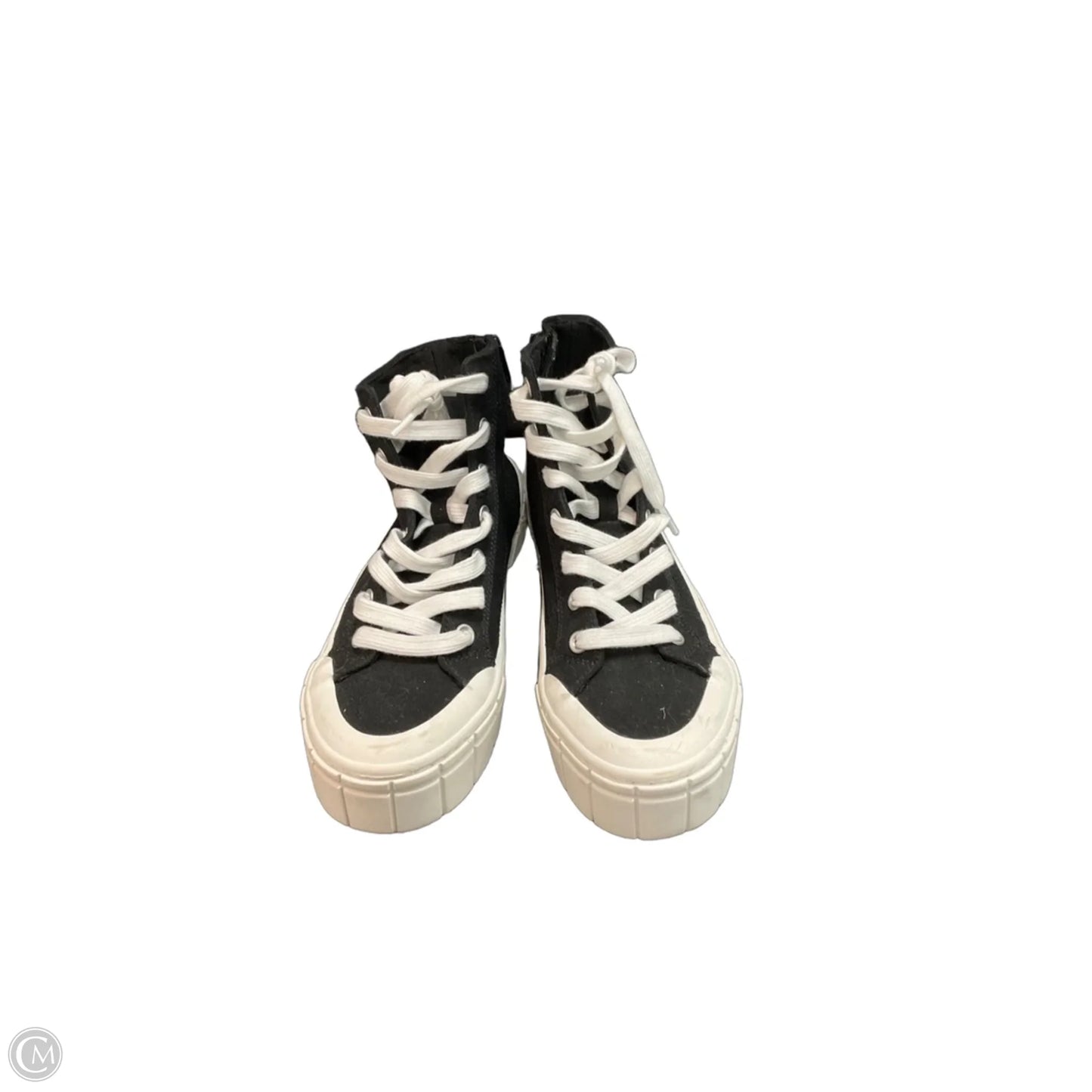Shoes Sneakers By Mad Love In Black, Size: 9