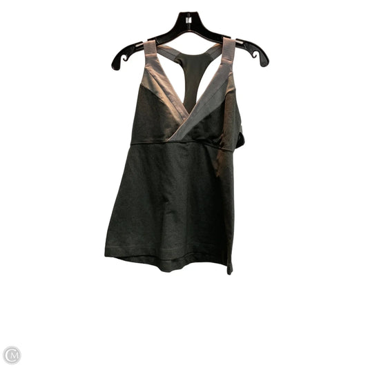Athletic Tank Top By Lululemon In Grey, Size: M