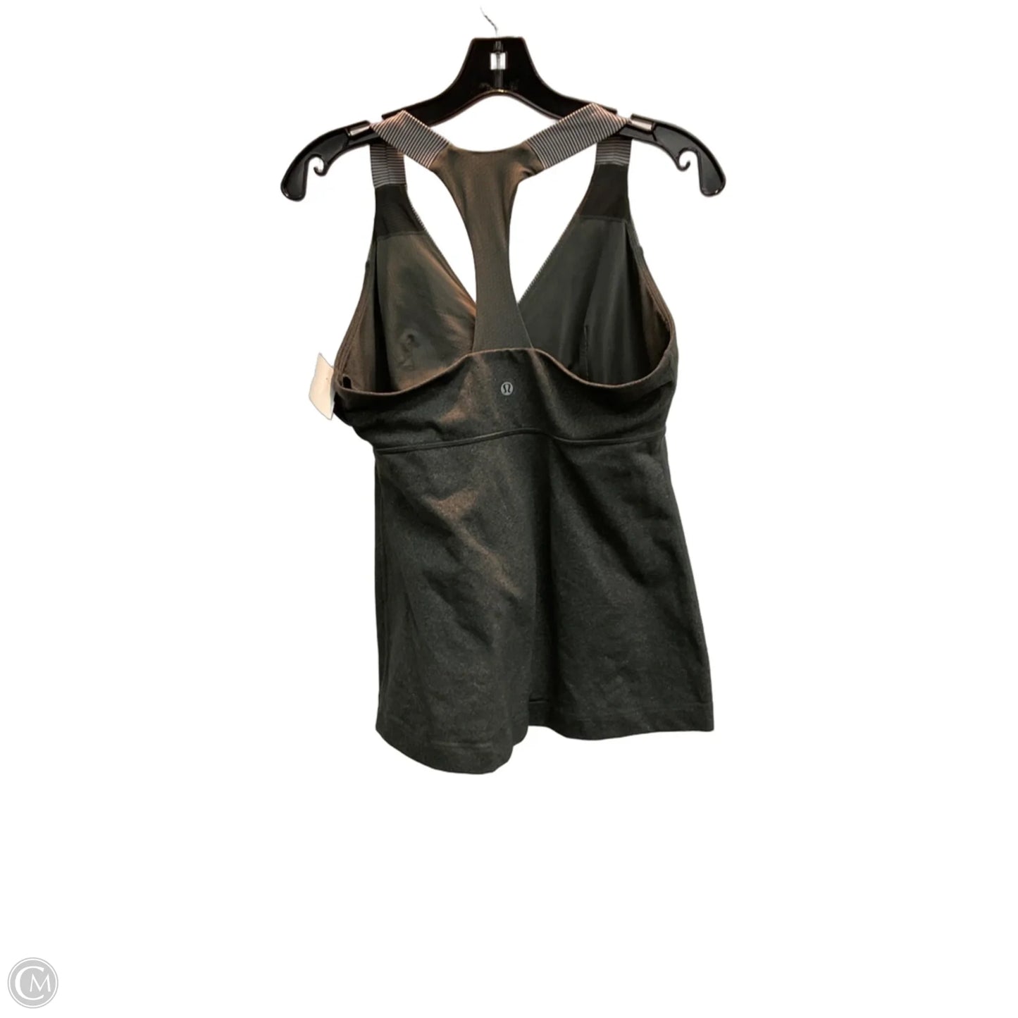 Athletic Tank Top By Lululemon In Grey, Size: M