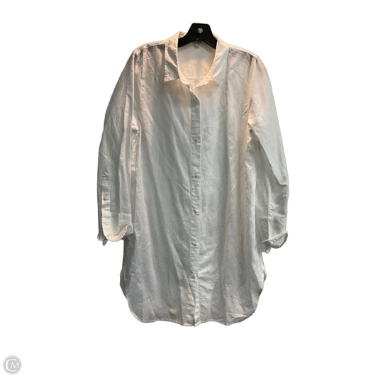 Dress Casual Midi By J. Crew In White, Size: M