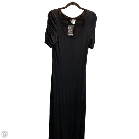 Dress Casual Maxi By Express In Black, Size: M
