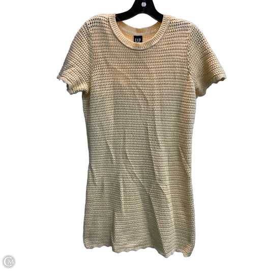 Dress Sweater By Gap In Yellow, Size: M