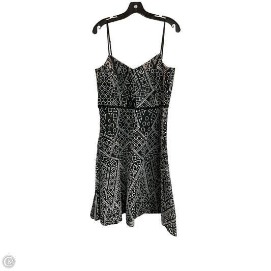 Dress Casual Midi By Banana Republic In Black, Size: L