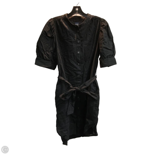 Dress Casual Midi By Gap In Black, Size: L