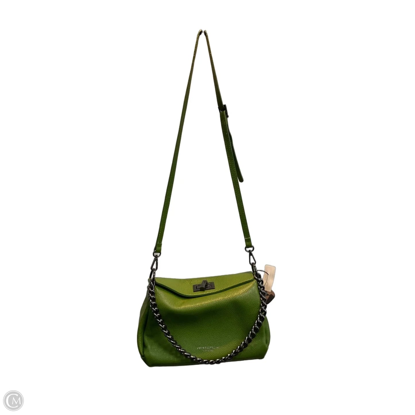 Handbag Leather By Cmb, Size: Medium