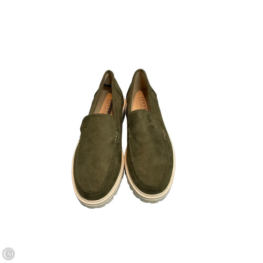 Shoes Heels Block By Journee In Green, Size: 9.5