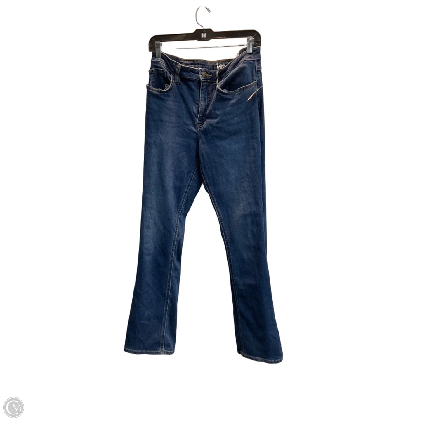 Jeans Boot Cut By Lee In Blue, Size: 14l