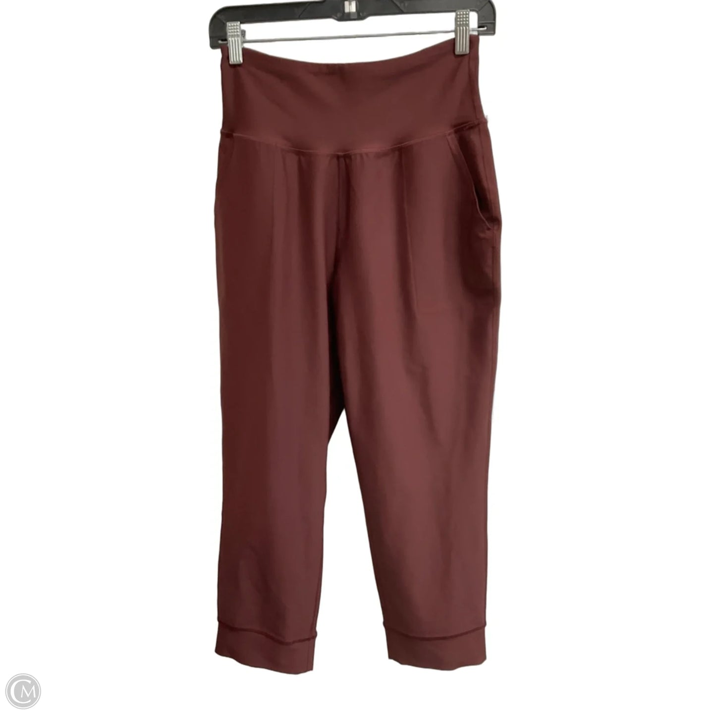 Athletic Pants By Old Navy In Maroon, Size: M
