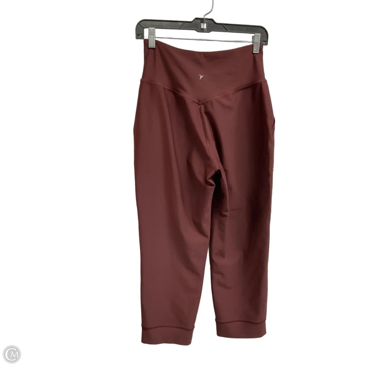 Athletic Pants By Old Navy In Maroon, Size: M