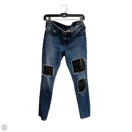 Jeans Skinny By True Religion In Blue, Size: 6