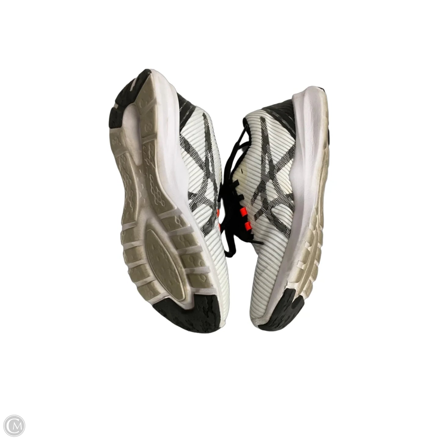 Shoes Athletic By Asics In Black & White, Size: 6.5