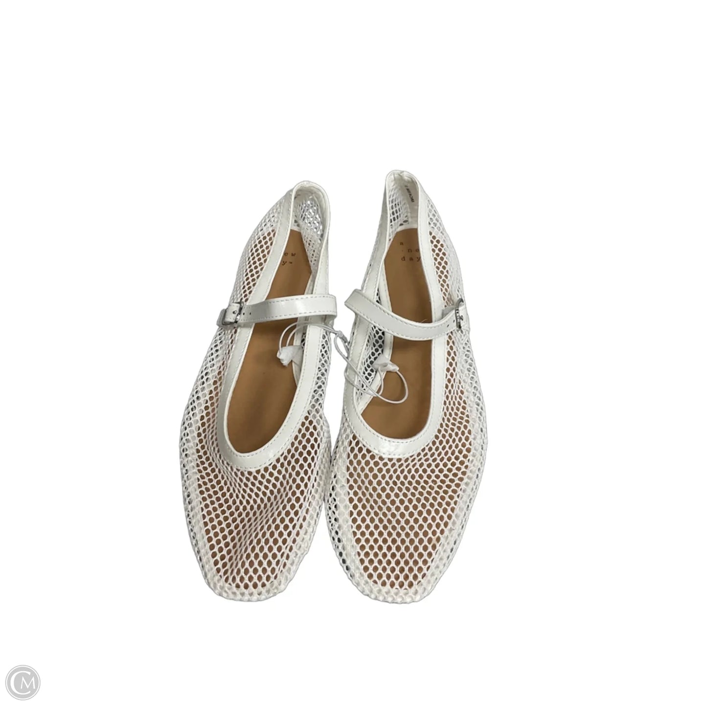 Shoes Flats By A New Day In White, Size: 10