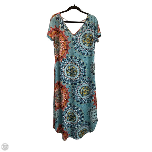 Dress Casual Maxi By Clothes Mentor In Multi-colored, Size: M