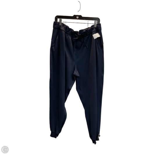 Athletic Pants By Lululemon In Navy, Size: 14